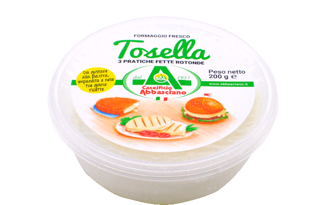 Tosella slices cheese 200 g