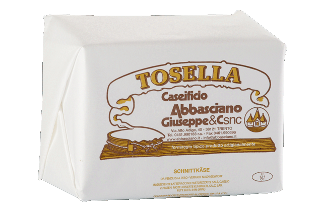 Small Tosella cheese