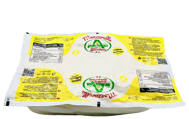 Mozzarella lactose free julienne 1 kg
